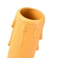 thumbnail image 4 of Uxcell Plastic Candle Socket Covers Sleeves for Chandelier Yellow 1.18x3.93inch 12Pcs, 4 of 5