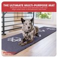 thumbnail image 4 of My Doggy Place Dog Mat for Muddy Paws, Washable Dog Door Mat, Violet, Runner, 4 of 7