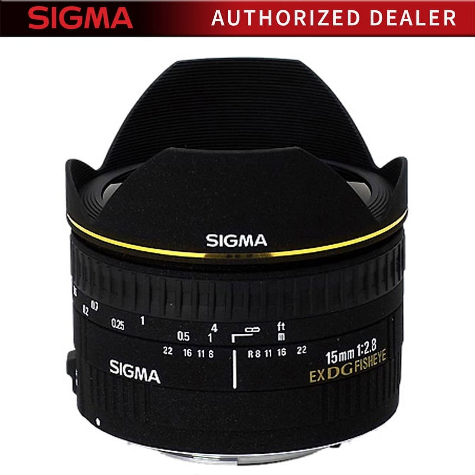 Sigma 15mm f/2.8 EX DG Diagonal Fisheye Lens for Nikon SLR Sigma 15mm f/2.8 EX DG Diagonal Fisheye Lens for Nikon SLR