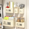 thumbnail image 2 of Magnetic Storage Box Punch-free Space-saving Hanging Organizer Box for Home, 2 of 7
