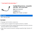 thumbnail image 2 of Headlight Wiring Harness - Compatible with 2006 - 2014 IS350 2007 2008 2009 2010 2011 2012 2013, 2 of 2