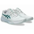 thumbnail image 1 of ASICS Women's GEL-RESOLUTION X 1042A279 103 White Pitch Green Tennis Shoes, 1 of 6