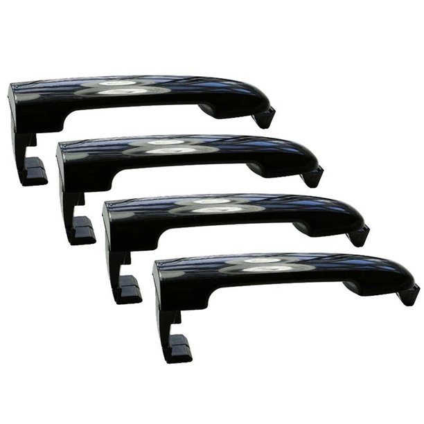 Manija de la puerta del vehículo Barra de agarre de los autos Perillas exteriores de primera Accesorios para el exterior del automóvil Reemplazo para Sonata 4 piezas AweSitey VI002463-00B