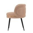 thumbnail image 5 of Manhattan Comfort Kaya Dining Chair with Solid Wood Frame in Cream, 5 of 7