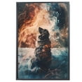 thumbnail image 2 of Polish Lowland Sheepdog Dog Art Print Poster, Wall art Canvas Painting Decor, Dog Pop Starry Night Art Home Decor Artwork For Bedroom Living Room Bathroom Décor, 2 of 6