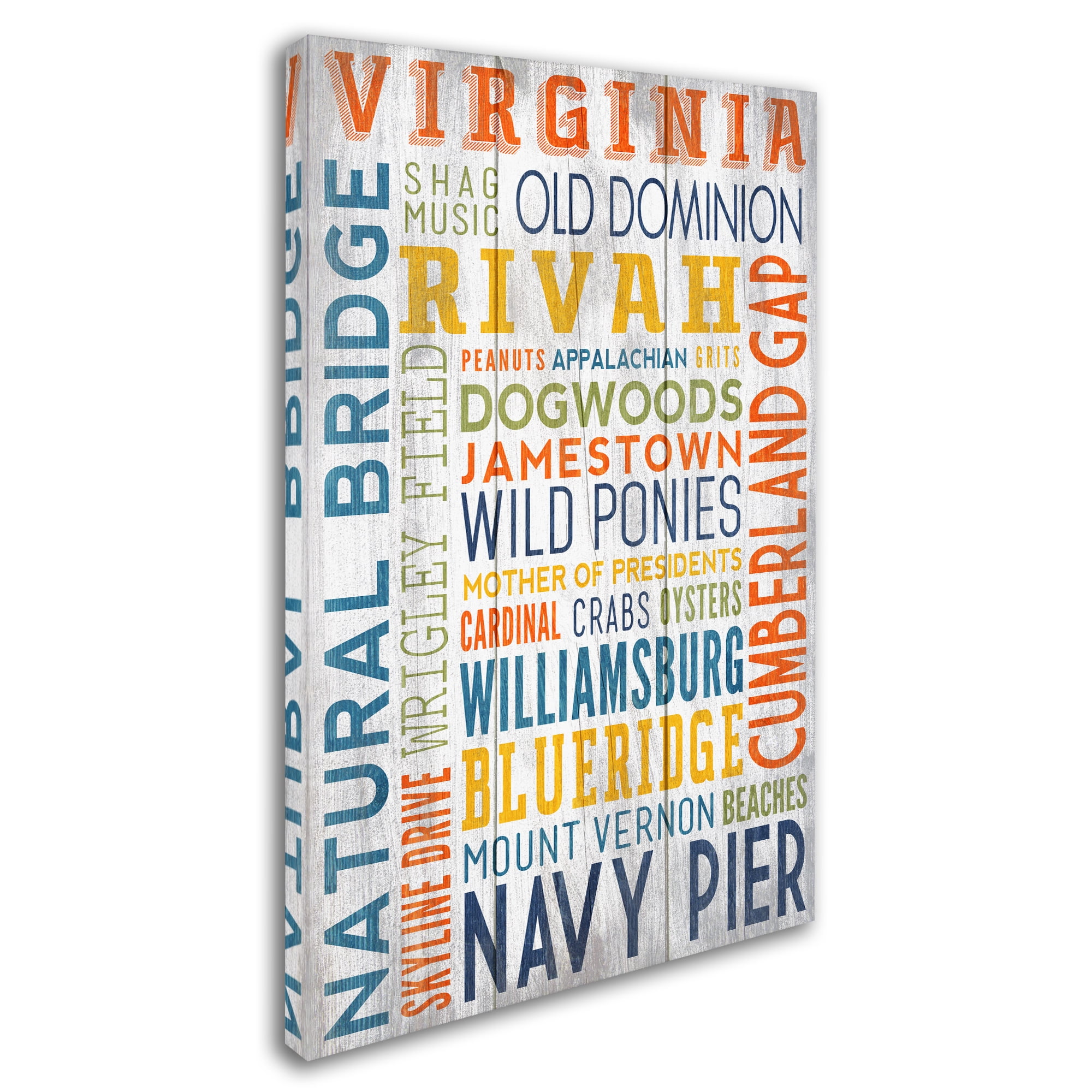 Trademark Fine Art 'Travel 104' Canvas Art by Lantern Press