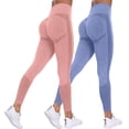 thumbnail image 2 of Anti Cellulite Leggings for Women Smile Contour Activewear Tights Sculpting Yoga Fitness Pants Booty Butt Lifting Leggings Butt Lift Booty Workout Tights High Waisted Workout Yoga Pants Mint Green L, 2 of 9