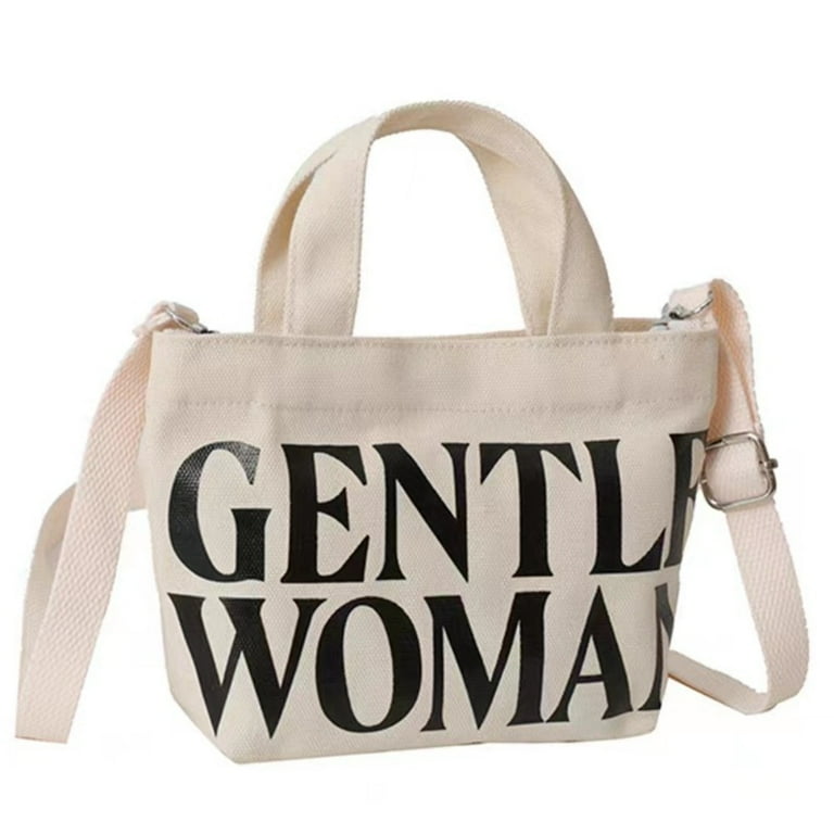 【新品】L'Appartement◆Gentlewoman T-sh◆ Amazon.com: Gentle Woman Tote Bag Canvas Handbags Shoulder Bag