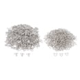 thumbnail image 1 of 200 Pcs Crochets et Œillets Assortis Attaches Manteau Robe Col Sac à Main DIY 12x6mm, 1 of 8