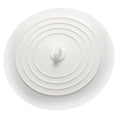 thumbnail image 1 of CRAFTHROU 1Ud Silicone Tub Stopper Water Seal for Kitchen Sink Laundry Bathroom White, 1 of 7