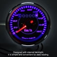 thumbnail image 3 of Motorcycle Retro LED Odometer Speedometer for DC 12V Bikes, 3 of 7