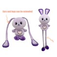 thumbnail image 1 of Bunny Plush Long Ears Bunny Rabbit Doll Ears Stretchable Rabbit Plush Toy Stuffed Animal Plush Toy, 1 of 2