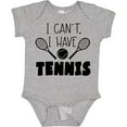 thumbnail image 3 of Inktastic I Can't, I Have Tennis Boys or Girls Baby Bodysuit, 3 of 5