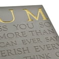 thumbnail image 3 of Plaque Carrée Commémorative « Thoughts of You » - Maman, 3 of 3
