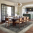 thumbnail image 2 of KUETH Modern 8x10 Area Rugs for Living Room, Non Slip Machine Washable Retro Rugs, Low Pile Chenille Print Rug for Bedroom, Dining Room, Home Office, 2 of 4