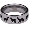 thumbnail image 2 of Alpaca Tungsten Carbide Ring, 2 of 9