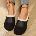 thumbnail image 5 of Xiaoxatg Women's Casual Shoes - Winter Retro Round Head Soft Soled On Warm Casual Shoes for Everyday Comfort 8 Black, 5 of 9