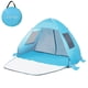 thumbnail image 1 of Tienda de Campaña Automática Desplegable, Fácil de Usar y Transportar, Ideal para Niños en la Playa o Parque, Color Azul Cielo y Rosa, Incluye Bolsa de Almacenamiento y Accesorios., 1 of 6