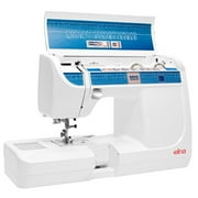 Elna 3210 Jeans Mechanical Sewing Machine 19 Stitches and Free Arm with Table