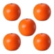 thumbnail image 3 of EeaseMX 5 piezas de naranjas artificiales realistas, adornos decorativos de frutas falsas., 3 of 8