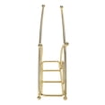 thumbnail image 3 of Napkin Holder Fashion Elegant Thickened X Shaped Hotel Table Napkin Holder Wrought Iron Vertical Tissue Holder Gold, 3 of 3