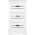 thumbnail image 2 of SAFAVIEH Samara Solid Rustic 3 Drawer Cabinet, Distressed Cream, 2 of 5