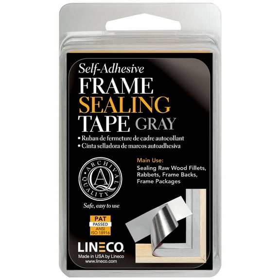 Self-Adhesive Frame Sealing Tape-Blue/Gray 1.25"X24'