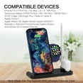 thumbnail image 2 of Wireless Charging Station for Apple Products, 4 in 1 Apple Watch Charger with Qi-Certified 15W Charging Dock for Multiple Devices, iPhone Charging Station Compatible with Apple Watch& Airpod & Pencil, 2 of 7