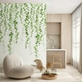 thumbnail image 3 of Idea4wall 2pcs Greenery Hanging Vines Elegant Botanical in Soft Green Tones Wall Murals, Removable Self-Adhesive Stick Wallpaper Large Wall Stickers for Home Decorative, 48"x120", 3 of 5