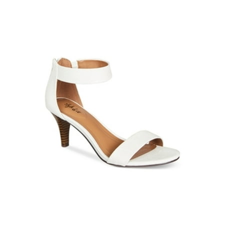 

Style & Co Paycee Two-Piece Dress Sandals Women s Shoes White Size 7.5