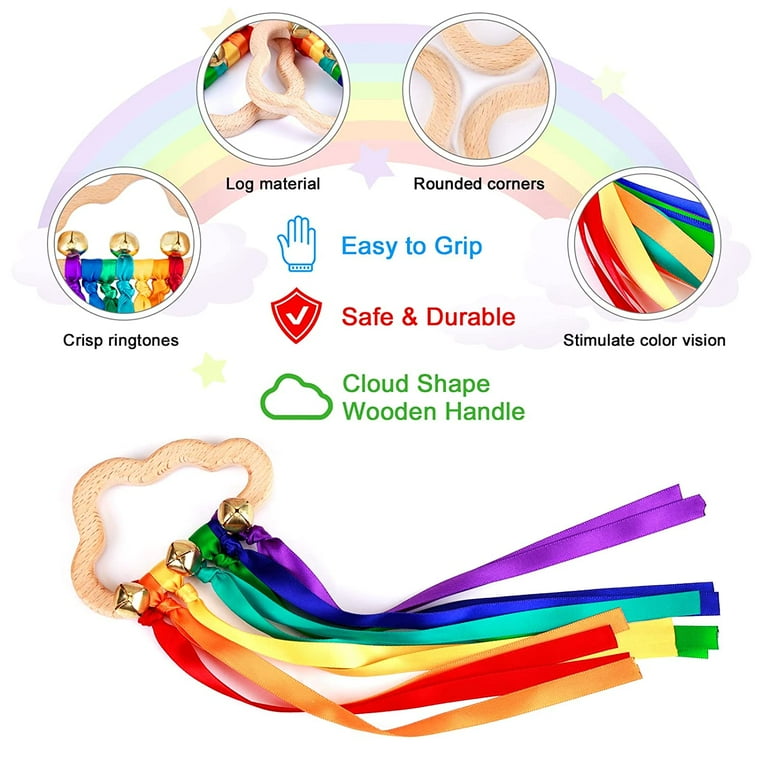 Rainbow Ribbon Ring