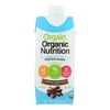 Organic Vegan Nutritional Shakes - Smooth Chocolate - Case of 12 - 11 Fl oz.
