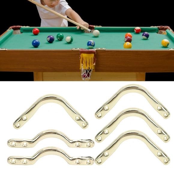 Billard Net Stillet, Billards Net Corner, 6 Pezas de Alta de Mesa de Entretenimiento de Mesa de Billar de Alta para Lugar de Ocio Billiard Club