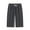 Dark Gray, variant on Men's Cotton Linen Shorts Casual Mid-length Pants Solid Color Loose Drawstring Shorts Straight Fit Shorts with Pockets
