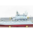 thumbnail image 2 of USS Tarawa LHA-1 24inch Model,Navy,Scale Model,Mahogany,Tarawa Class, 2 of 9