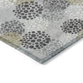 thumbnail image 3 of Addison Rugs Machine Washable Indoor/ Outdoor Chantille Modern Bubbles Rug Gray - 8' x 10', 3 of 5