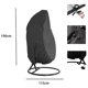 thumbnail image 3 of Cubierta para silla colgante de Patio de 115*190cm, cubierta protectora impermeable a prueba de polvo Oxford para silla colgante para Patio, mecedora, silla flotante TUNC Sencillez, 3 of 5