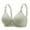 1-Green, variant on YWDJ Comfort Bras for Women Bras Wirefree Sleep Bras Adjustable Straps Half Cup Push up Wrap Comfy Bras Padded Lace Comfy Bras Lounge Bras Gray L