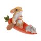 thumbnail image 3 of Miniature Figurines Bunny Rabbit Shape Ornaments Table Decoration 4X7.2X11CM Smooth Surface 1Set, 3 of 5