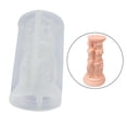 thumbnail image 3 of Moldes de resina para velas, moldes de silicona para velas de pilar de diosa, resina epoxi, arte de fundición de resina El 17x95MM, 3 of 9