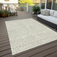 thumbnail image 6 of Addison Rugs Chantille Indoor/Outdoor Transitional Swirls Ivory Washable Rectangle Rug, 3' x 5', 6 of 6