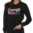 thumbnail image 3 of Funny Lazy Energy Loading Coming Soon Women Plus Size Long Sleeve Graphic Tee Brisco Brands 2X, 3 of 5