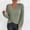 *Army Green, variant on ClodeEU Womens Spring Cross Wrap V Neck Tops, Dressy Casual Trendy Long Sleeve Shirts Khaki,Womens Plus XXL