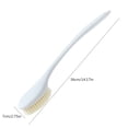 thumbnail image 2 of LIERTOUR Long Handle Bath Brush, Soft Bristle Shower Scrubber for Back Exfoliating And Skin Cleaning to Reach Hard Spots in Bathroom Spa Body Wash White, 2 of 3