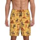 thumbnail image 1 of Balery Brave Cowboys Pantalones cortos de pijama de punto de algodón para hombre con cinturilla y bolsillos-X-Large, 1 of 6
