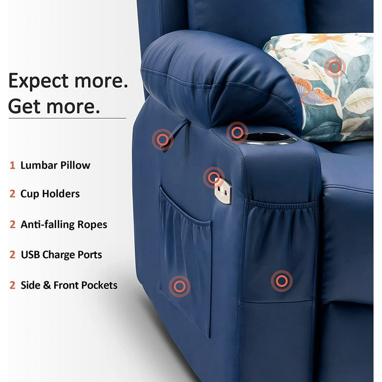 Mcombo oversized electric power lift recliner online chair for elderly big and tall people