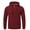 Burgundy, variant on Zip Up Hoodies for Men Casual Lightweight Hoodie Full Zip Sweatshirt Casual Jacket Coat Black L
