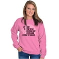 thumbnail image 3 of Breast Cancer Strive to Survive Women Crewneck Sweatshirt Brisco Brands S, 3 of 6