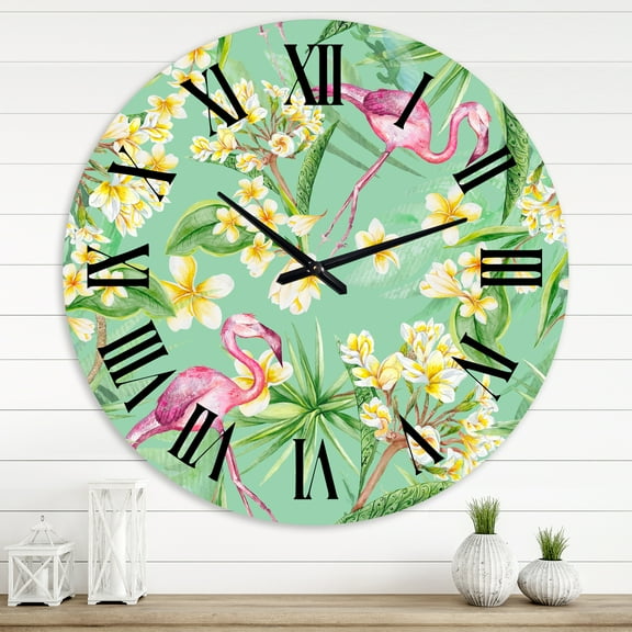 Designart 1 in Quartz Traditional Wall Clock