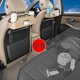 thumbnail image 5 of Car Back Seat Organizer With 2 Drink Cup Holder, Vehicle Multifunctional Storage Box, Car Tissue Box Partition Design, 5 of 5
